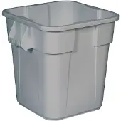 Rubbermaid BRUTE 3526, 106 l, Quadratisch, Lineares Polyethylen mit niedriger Dichte (LLDPE), Grau, UV, 546 mm