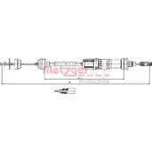 METZGER 11.3923 Kupplungsseil Seilzug für FIAT Scudo Kastenwagen (220) 1088/710mm