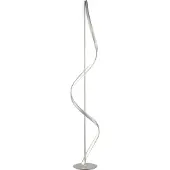 Paul Neuhaus Q-Swing LED-Stehleuchte, stahl Q-Swing, dimmbar, alu / grau / zink, für Wohn- / Esszimmer, Aluminium, Modern, Smarte Stehlampe