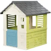 Smoby Life - Jolie Spielhaus - Gartenhaus für Kinder mit Fenstern - Outdoor-Kinderhaus für Garten oder Terrasse - ab 2 Jahre