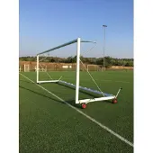 Powershot Transportables, selbstbeschwerendes 8er-Fußballtor - 6 x 2.10m