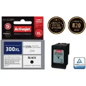 ACTION S.A. AH-300BRX Tintenpatrone (Ersatz für HP 300XL CC641EE; Prämie; 20 ml; schwarz), Hohe (XL-) Ausbeute, Schwarz, Tinte auf Pigmentbasis, 20 ml, 1 Stück(e)