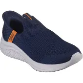 SKECHERS Kinder Slip-On ULTRA FLEX 3.0 SMOOTH STEP blau, Größe 27 (403844L)