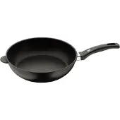 WMF 4000530581884, Rund, Allzweckpfanne, Schwarz, Aluminium-Guss, 3,443 l, 28 cm