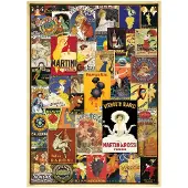 Sonstige Verlage Vintage Posters Collage 1000pc Puzzle