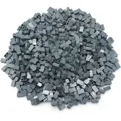 LEGO 500 Stück Steine 1x2, Dunkelgrau