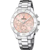 Festina Damen Uhr Casual Edelstahl Armbanduhr silber UF20603/7