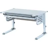 Inter Link Schreibtisch SKALARE Weiß/Grau MDF