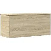 Syfax Truhe Sonoma-Eiche 100x42x46 cm Holzwerkstoff