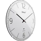 Mebus MEB Funkwanduhr Ø30 cm hellgrau 411509 4007218129864
