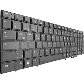 T-ProTek DE Schwarz Tastatur für HP ProBook 6550b (XA676AW), 6545b