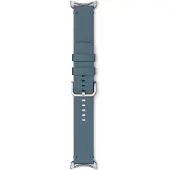 Google Pixel Watch 3 (45mm), Classic Crafted Leather Band, Moondust, Small