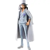 Banpresto One Piece The Grandline Series Extra Rob Lucci Figur Weiß Weiß One Size