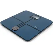 Terraillon Master Coach Ultra, Elektronische Personenwaage, 180 kg, 100 g, Schwarz, Blau, kg, Rechteck