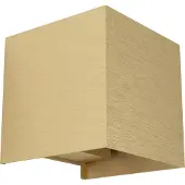 Eglo LED-Wandspot Valmontone Oben & Runter – Gebürstetes Gold