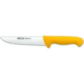 Arcos Fleischermesser Farbe - Prof 291600 Edelstahl Nitrum und mango ergonomisches Polypropylen gelbe und 18 cm Klinge, Vitrine