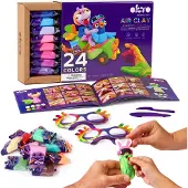 Okto Selbsttrocknende Modelliermasse, Set mit 24 Farben