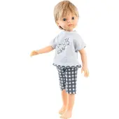 Paola Reina Puppe Amigas Ivan 32cm - Spielzeugpuppe Vinyl Mehrfarbig