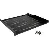 Roline 19-Zoll Fachboden 1 HE 400 T, 15kg Tragkraft schwarz