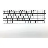 T-ProTek DEUTSCHE - Tastatur Keyboard Silber kompatibel für HP Pavilion 15-eg2000