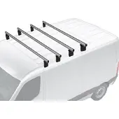 Menabo Dachträger Querträger für Fiat Scudo 2007-2016 L1 Grundträger Alu Grau 4x