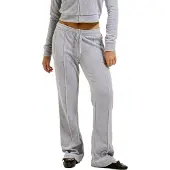 Juicy Couture Jogginghose Tina JCAPW045 Grau Regular Fit