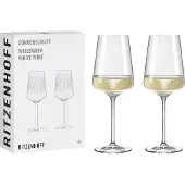 Ritzenhoff Weißwein Weinglas Sonnenschliff 400 ml (2er Set)
