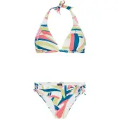 Protest Bikini Prtash Halter Damen Canvas Offwhite-Größe 36 D