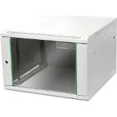 Digitus Wandgehäuse Dynamic Basic Serie - 600x600 mm (BxT), Wandmontiertes Regal, 7U, 60 kg, Sperrschloss, Grau