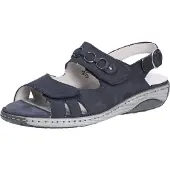 Waldlaufer Damen Sandale, blau(blau), Gr. 81/2