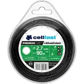 Cellfast Aluminiumpartikel-verstärkte Premium-Damil für Nadelstanzen - Rundprofil, 2,7 mm x 90 m,