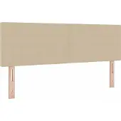 Syfax Kopfteil Hellgrün-Grau 144 cm Cordstoff