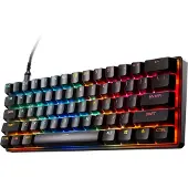 SteelSeries Apex Pro Mini Gen 3, Kabelgebunden, USB, Magnetic-mechanical key switch, QWERTY, RGB-LED, Schwarz