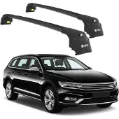 TURTLE DACHTRÄGER AIR-2 , Schwarz VOLKSWAGEN PASSAT ALLTRACK (B8) 2015 - 2024