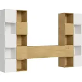 Itamoby Wohnzimmerwandkomposition A109 L.314 H.200 T.39,2