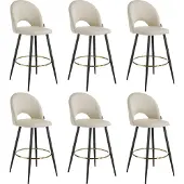 TecTake Barstuhl Sachel 49 x 58 x 110 cm, Belastbarkeit 120 kg