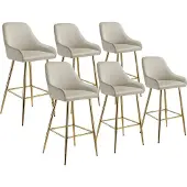 TecTake Barstuhl Avane 48,5 x 57 x 108 cm, Belastbarkeit 120 kg