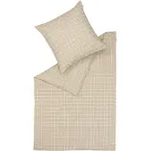 Schöner Wohnen Kollektion SCHÖNER WOHNEN Bettwäsche-Garnitur Just Farbe sand Größe 135x200+80x80 cm
