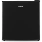 Koenig Mini-Kühlschrank FGX470 Schwarz, 45 Liter, Kompakt, Leise, Reversible Tür, Einstellbarer Thermostat, 4-Liter-Eisfach, Verstellbare Füße, 39 dB. []