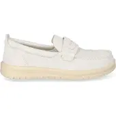 HeyDude Wally NXT Herren Wildleder-Loafer Egret/Wood Ash Größe 44