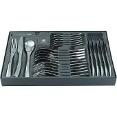 Solex Sophia - Besteckset 24 teilig in Besteckbox für 6 Personen