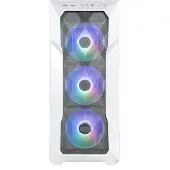 Cooler Master MasterBox TD500 Mesh V2, Midi Tower, PC, Weiß, ATX, micro ATX, SSI CEB, Mini-ITX, EATX, Netz, Gehärtetes Glas, Kunststoff, Stahl, Gaming