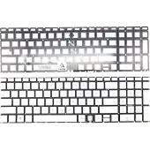 T-ProTek DEUTSCHE - Tastatur Keyboard Silber kompatibel für HP Envy 17