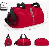 Perletti Travel Universal Tragetasche, Ryanair Rosso, 14209