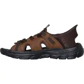 SKECHERS für Herren. 205181 Revolted Merrick Braun Schnürschuhe (44), Wohnung, Schnürsenkel, Lässig, Sportlich, Draußen