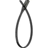 Axa Kabelschloss Zipper 53 cm - kompaktes Zahlenschloss für schnelle Sicherun....