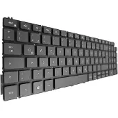 T-ProTek DEUTSCHE-Tastatur mit Schwarz Ohne Rahmen kompatibel für Dell Inspiron 5591