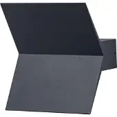 Osram ENDURA STYLE BAT Außenwandleuchte, LED-Wandleuchte mit indirektem Licht, warmweiß, 3000K, Aluminium, IP44, 9,5W
