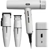 JRL Ghost Edition Combo Kit 3 Hair Clipper Trimmer Shaver And Hair Dryer