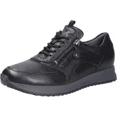 Waldlaufer Damen Schnürschuhe, schwarz(schwarz), Gr. 5